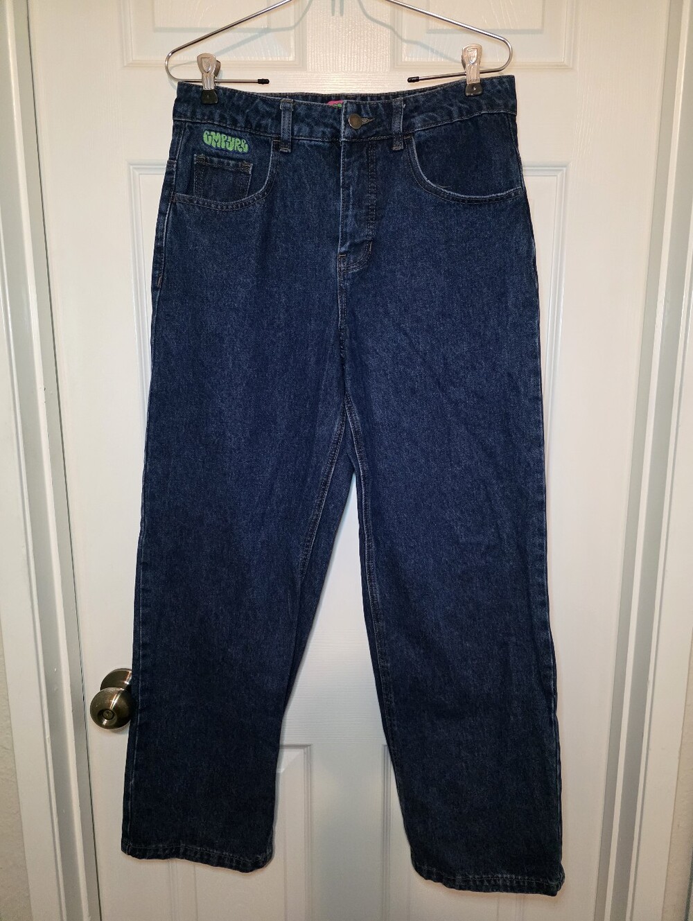 Empyre Loiter Blue Straight Leg Jeans Sz 6